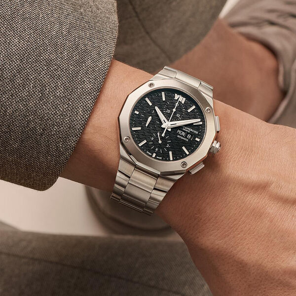 Riviera Automatic Chronograph 43 mm Stainless Steel