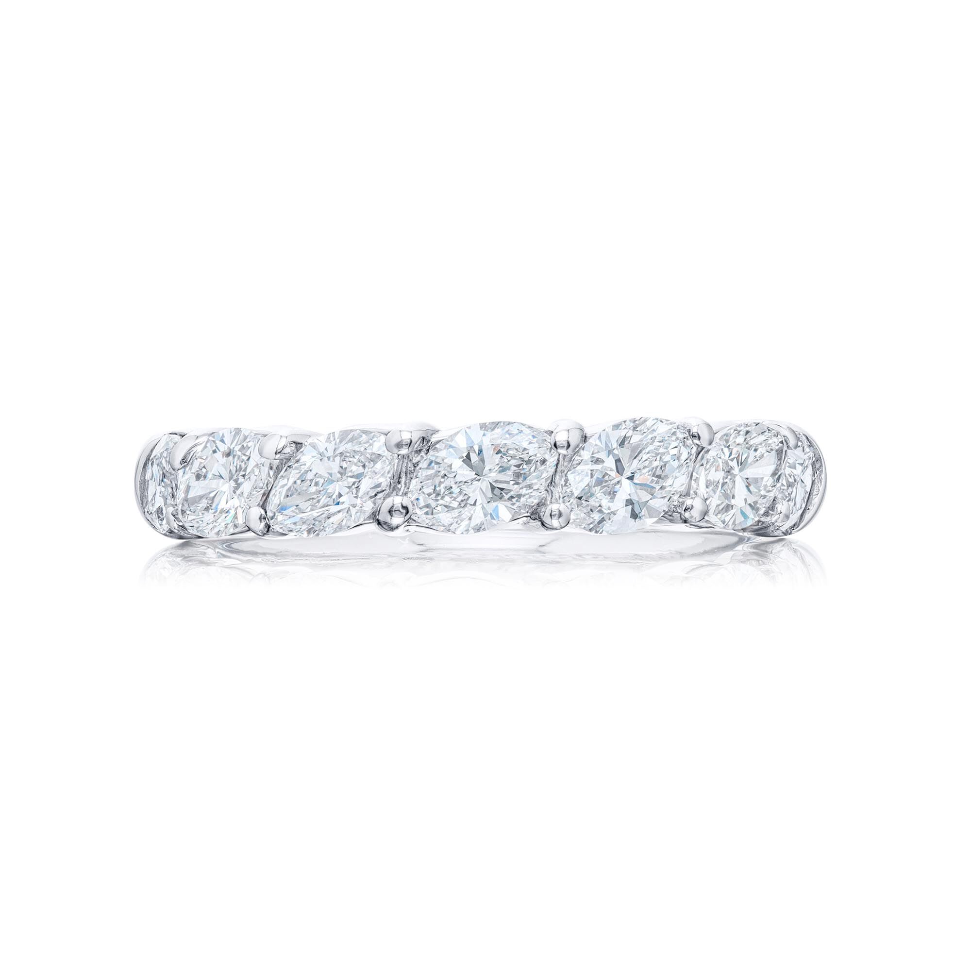 Platinum marquise wedding store band