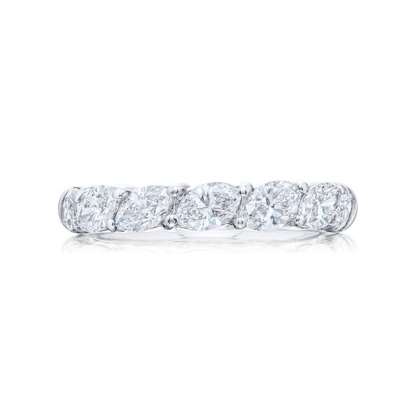 Marquise-Cut Diamond Wedding Band