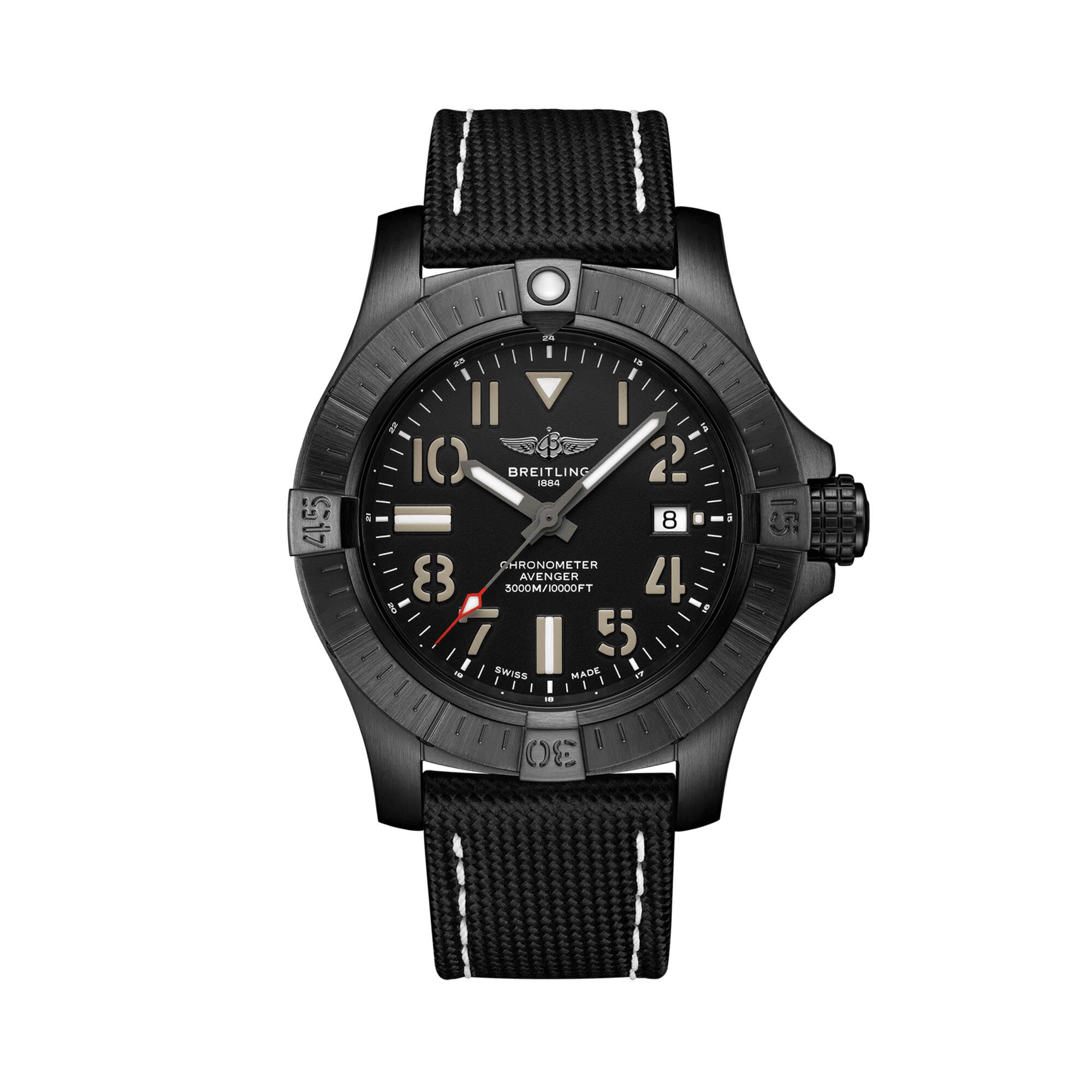 Avenger Seawolf Night Mission Automatic 45 mm ADLC Titanium