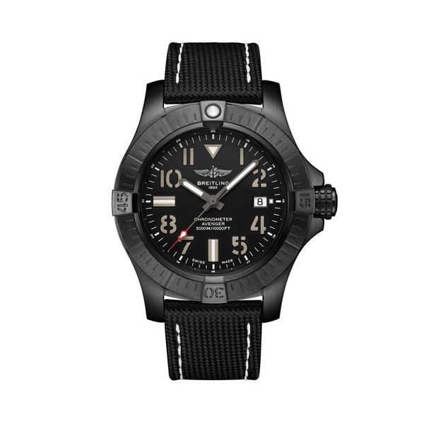 Avenger automatique 45 Seawolf Night Mission titane - noir