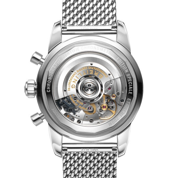 Superocean Heritage B01 44 mm chronograph automatique en acier inoxydable