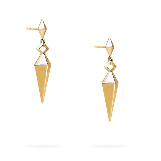 Birks Rock & Pearl Clous d'oreilles en or jaune avec perles image number 3