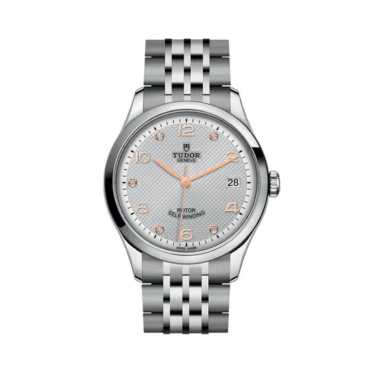 TUDOR 1926 36 mm automatique en acier inoxydable et diamants image number 0
