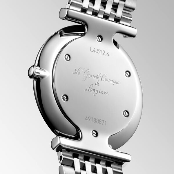 La Grande Classique Quartz 29 mm Stainless Steel and Diamond
