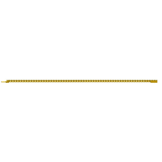 Yellow Gold and Diamond Tennis Bracelet image number 3