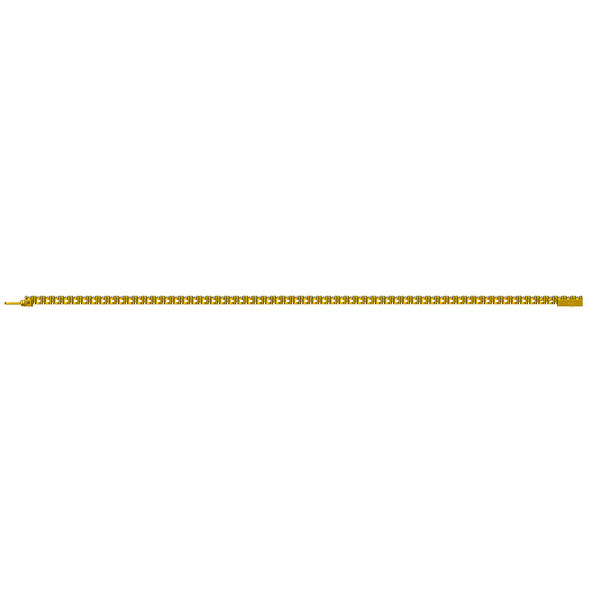Bracelet tennis en or jaune et diamants