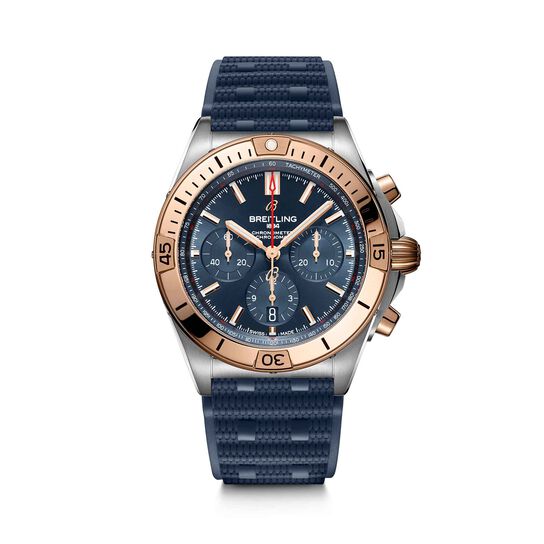 Breitling Chronomat B01 Automatic Chronograph 42 mm Stainless Steel and Red Gold image number 0
