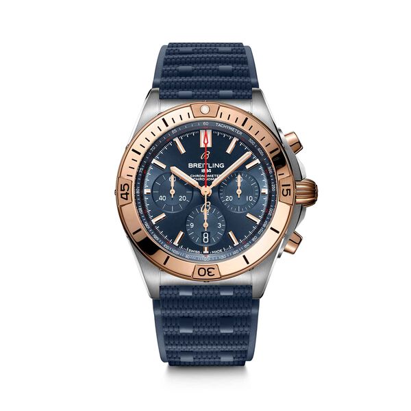 Chronomat B01 Automatic Chronograph 42 mm Stainless Steel and Red Gold