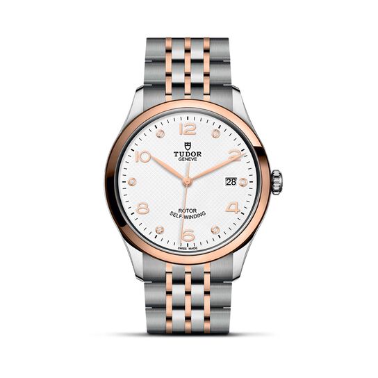 Tudor 1926 39Mm Steel Case White Diamond - Set Dial Steel And Rose Gold Bracelet image number 0