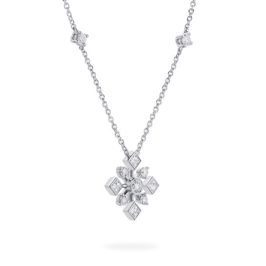 Birks Snowflake Pendant 45001692135 Side image number 2