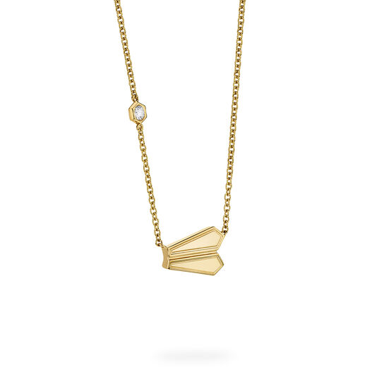 Birks Beekeeper Yellow Gold Necklace image number 2