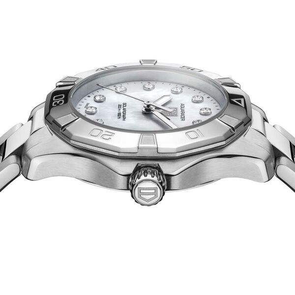 Aquaracer Professional 200 Solargraph 34 mm Stainless Steel and Diamond