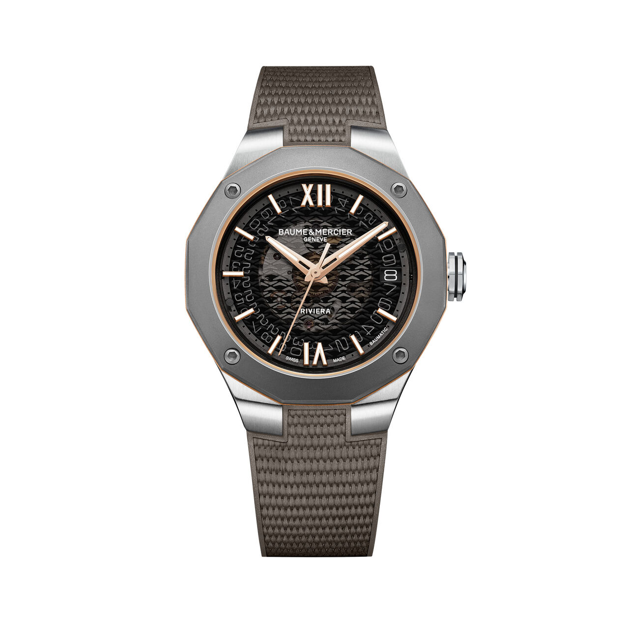 /Baume & Mercier M0A10720 Riviera Automatic 39 mm Stainless Steel Front image number 0