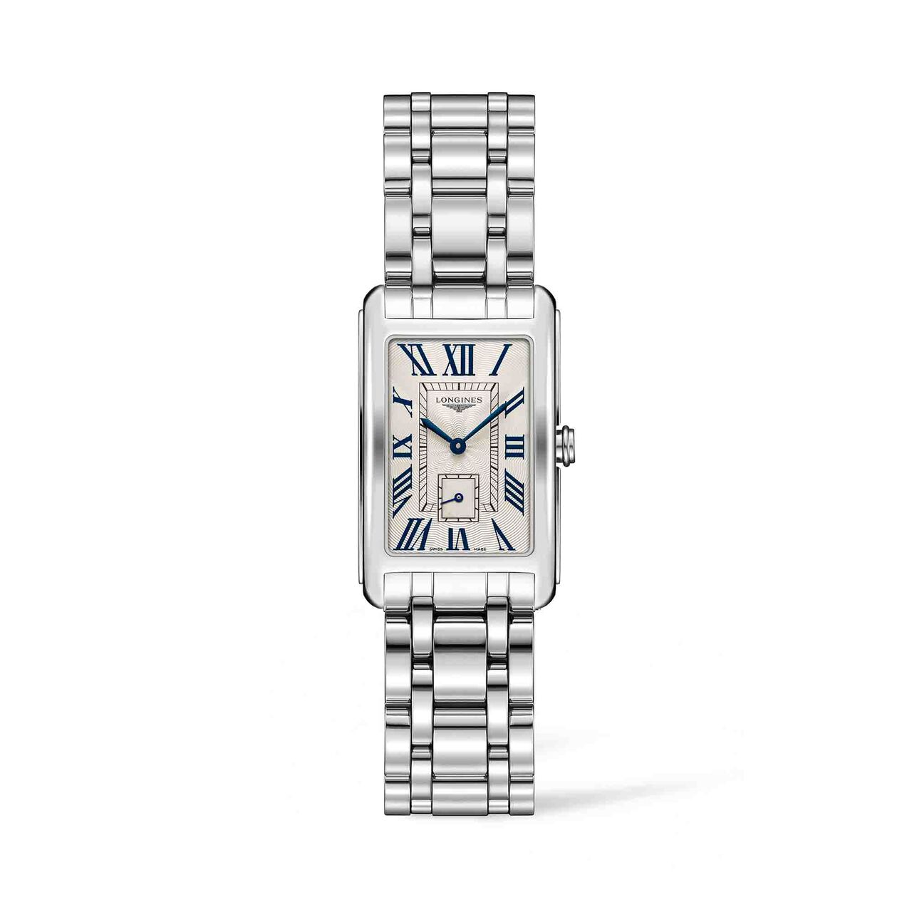 maison birks longines dolcevita stainless steel silver flinque dial l55124716 image number 0