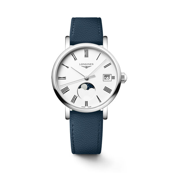 Elegant Quartz Moonphase 30 mm Stainless Steel