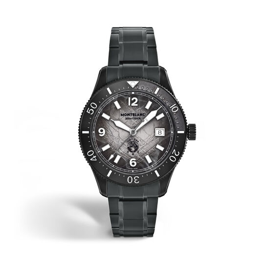 Montblanc 1859 0 Oxygen 41 mm automatique en acier inoxydable image number 0
