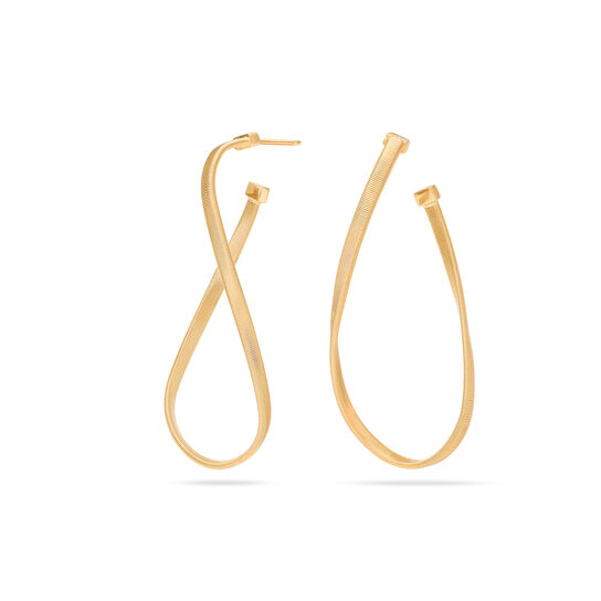 Marco Bicego Marrakech Large Yellow Gold Drop Earrings image number 0