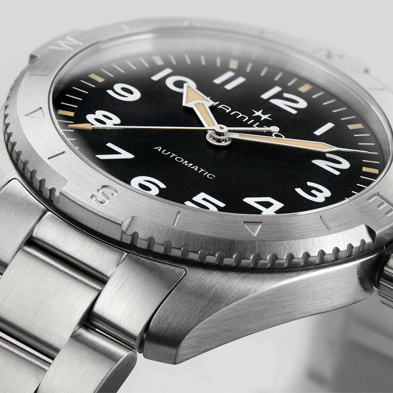 Hamilton Khaki Field Expedition 41 mm automatique en acier inoxydable image number 2