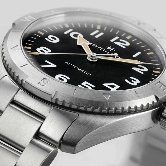 Hamilton Khaki Field Expedition 41 mm automatique en acier inoxydable image number 2