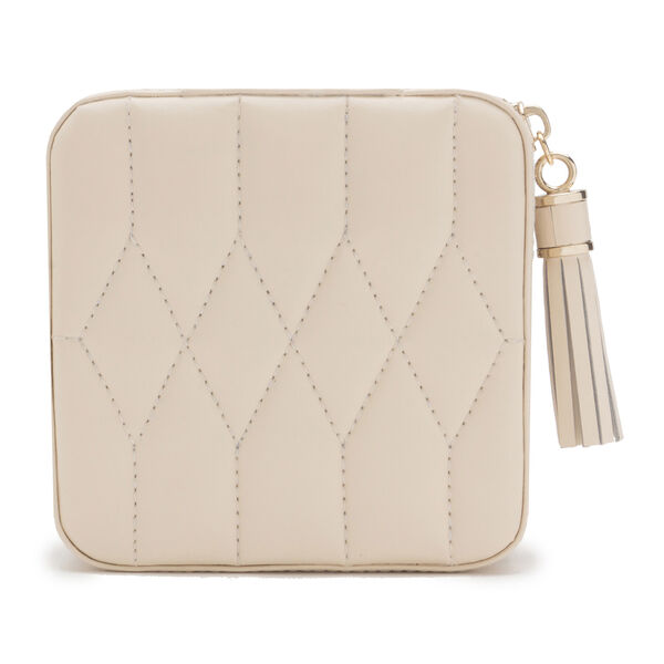 Caroline Ivory Travel Zip Case