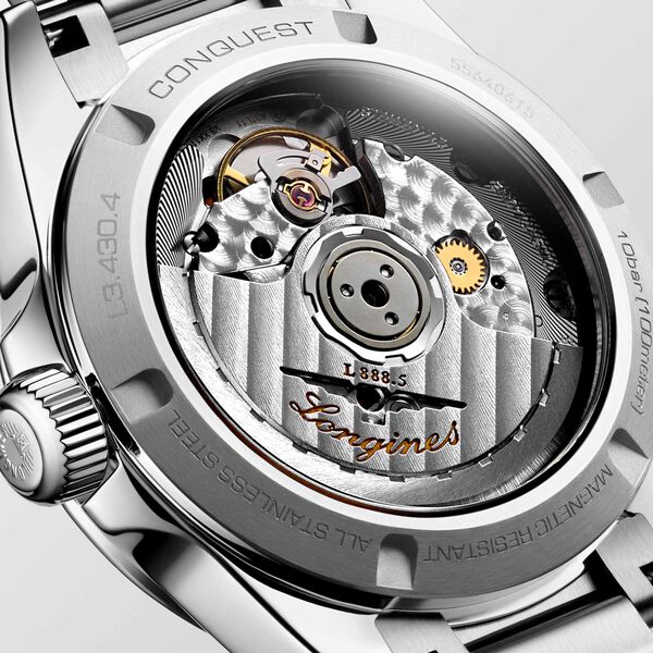 Conquest Automatic 34 mm Stainless Steel