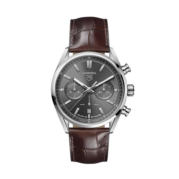 Carrera Automatic Chronograph 42 mm Stainless Steel