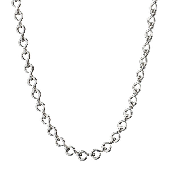 Infinite & Boundless The Twist Infinity Petite Silver Necklace
