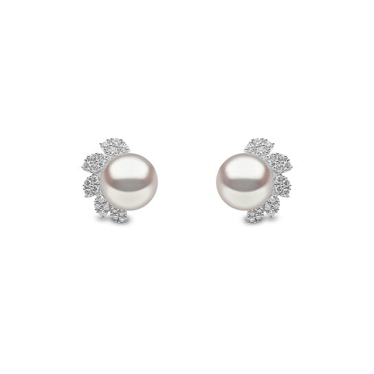 yoko london trend white gold pearl stud earrings tem0224 7f front image number 0