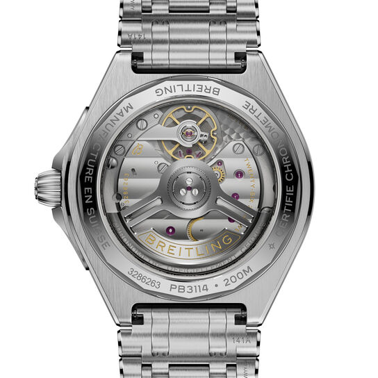 Breitling Chronomat B31 Automatic 40 mm Stainless Steel and Platinum image number 2