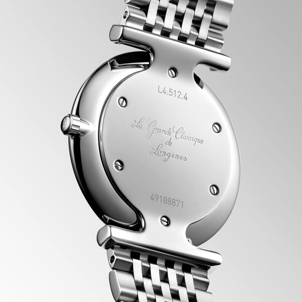 La Grande Classique Quartz 29 mm Stainless Steel and Diamond