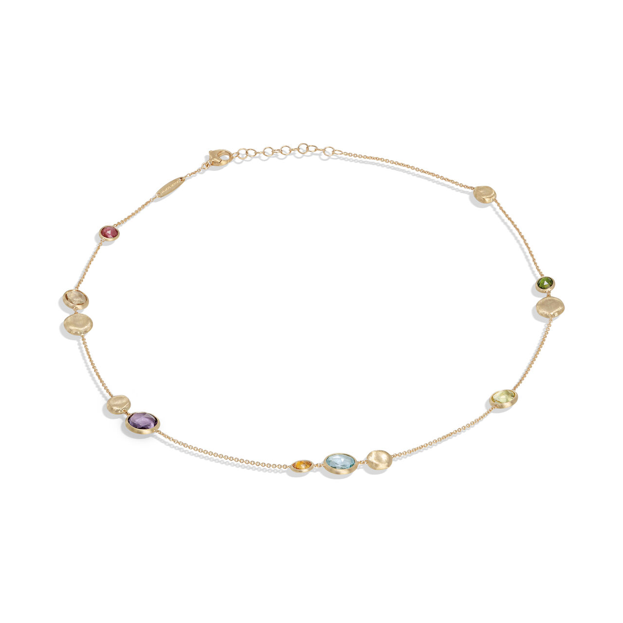Marco BicegoJaipur Colour Yellow Gold and Semi-Precious Gemstone Necklace CB1485-MIX01-Y-02-V2 image number 0