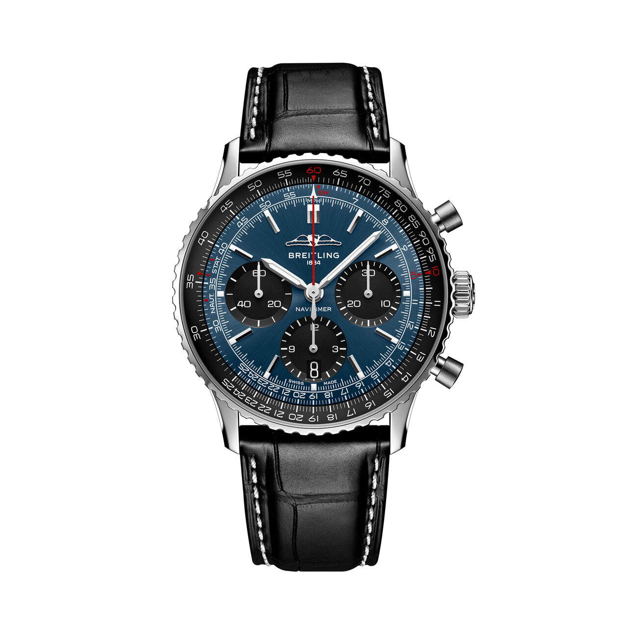 Breitling Navitimer B01 Chronograph Steel 41 - Blue AB0139241C1P1 Front image number 0