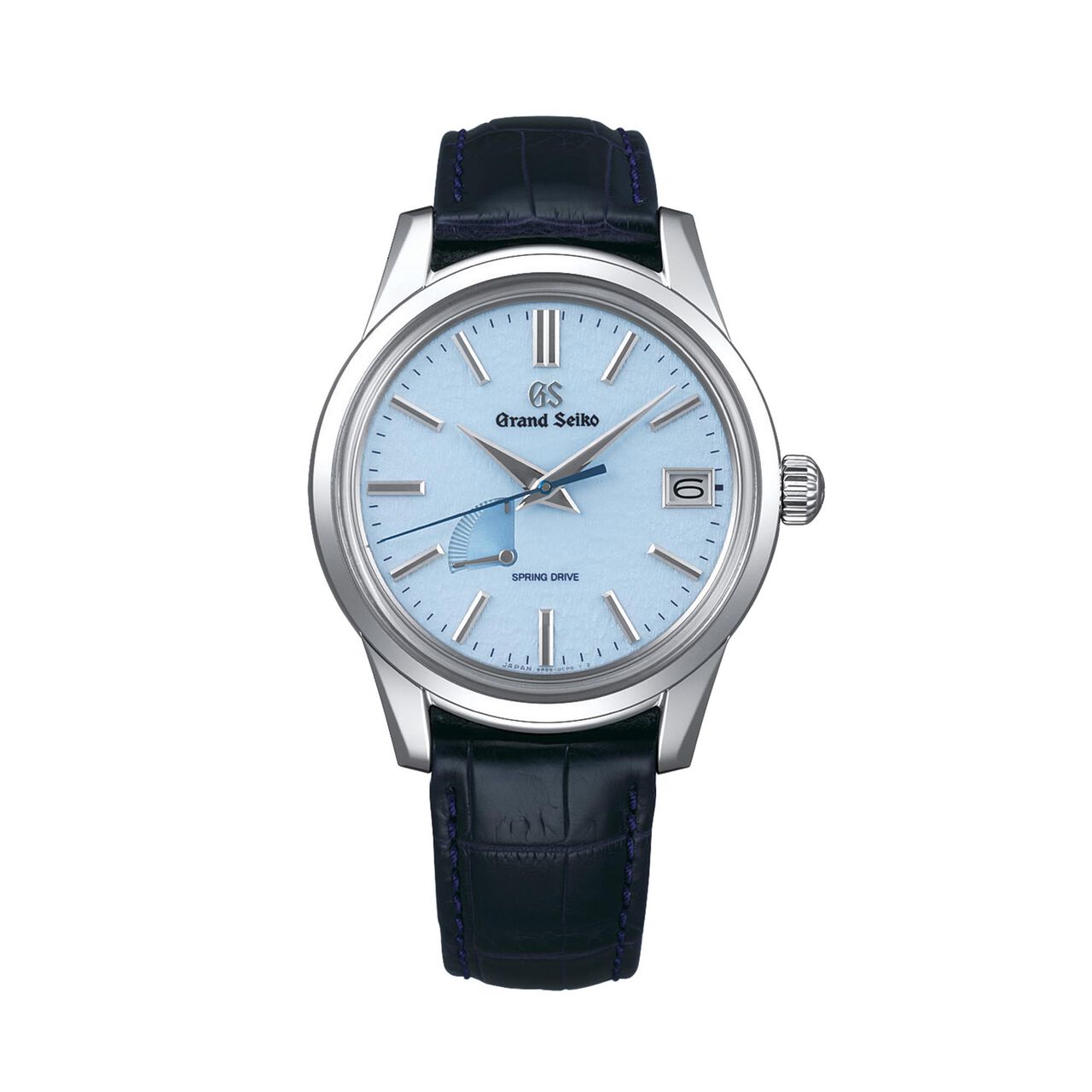 maison birks grand seiko elegance 'snowflake' spring drive steel 40 2mm sbga407 image number 0