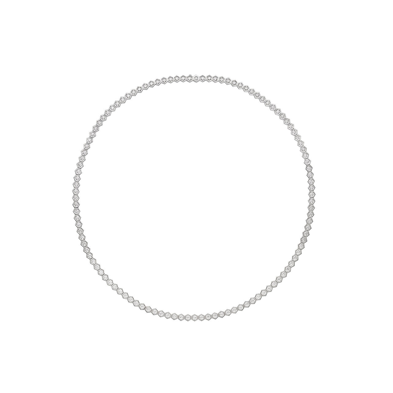 chaumet bee my love white gold diamond necklace 84279 front image number 0
