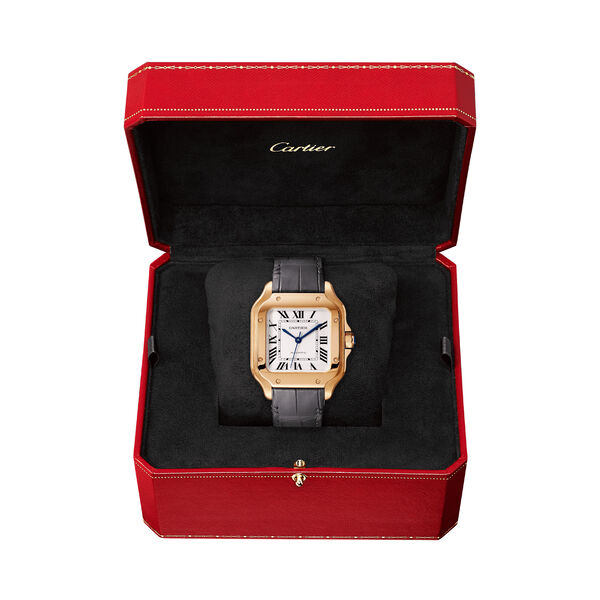 Santos de Cartier Medium Automatic 35 mm Rose Gold