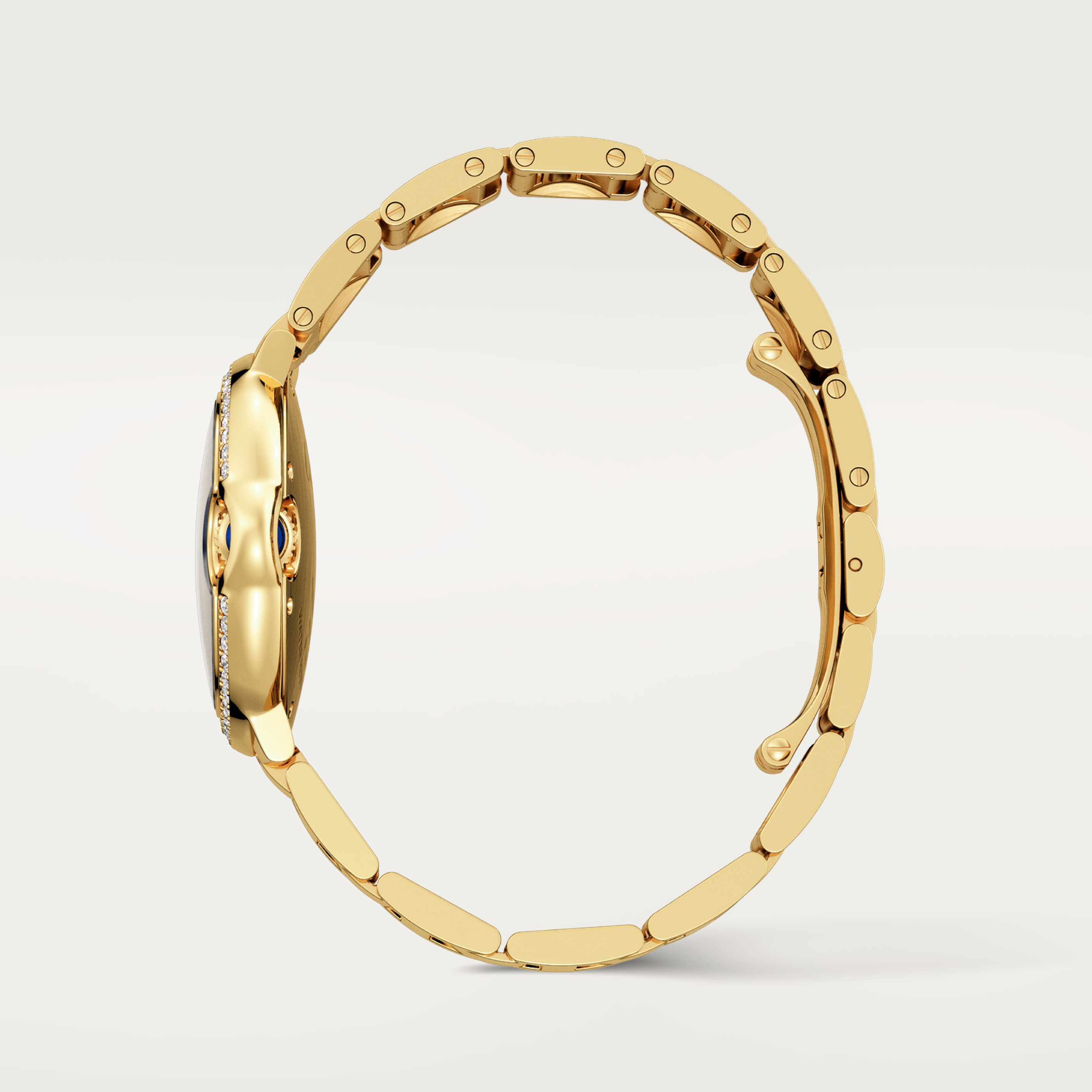 Ballon Bleu de Cartier Automatic 33 mm Yellow Gold and Diamond