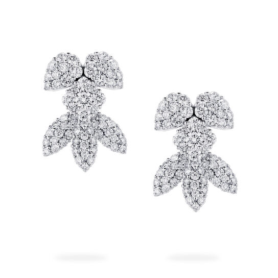 Boucles d'oreilles en forme d'ange en diamants, grande image number 0
