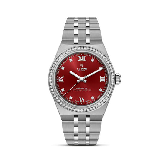 TUDOR Royal Automatic 30 mm Stainless Steel and Diamond image number 0