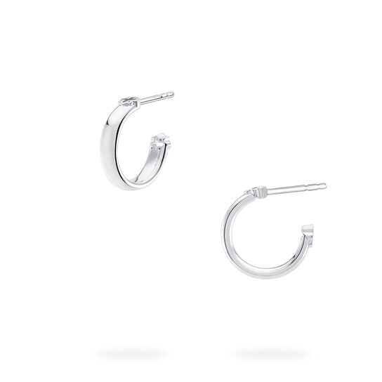 Sterling Silver Hoop Earrings image number 0