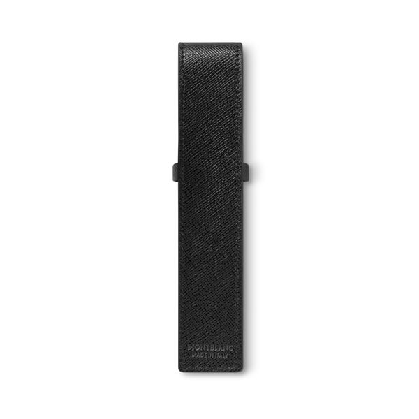 Sartorial Black Single Pen Pouch