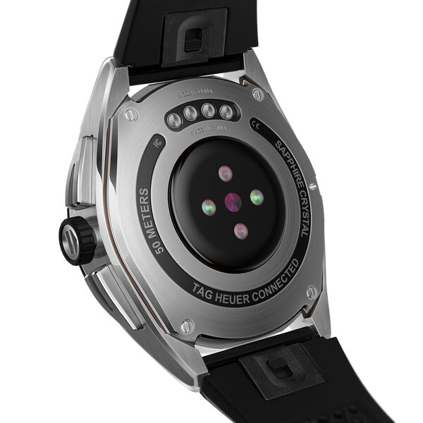 Montre intelligente Connected Calibre E4 45 mm en acier inoxydable