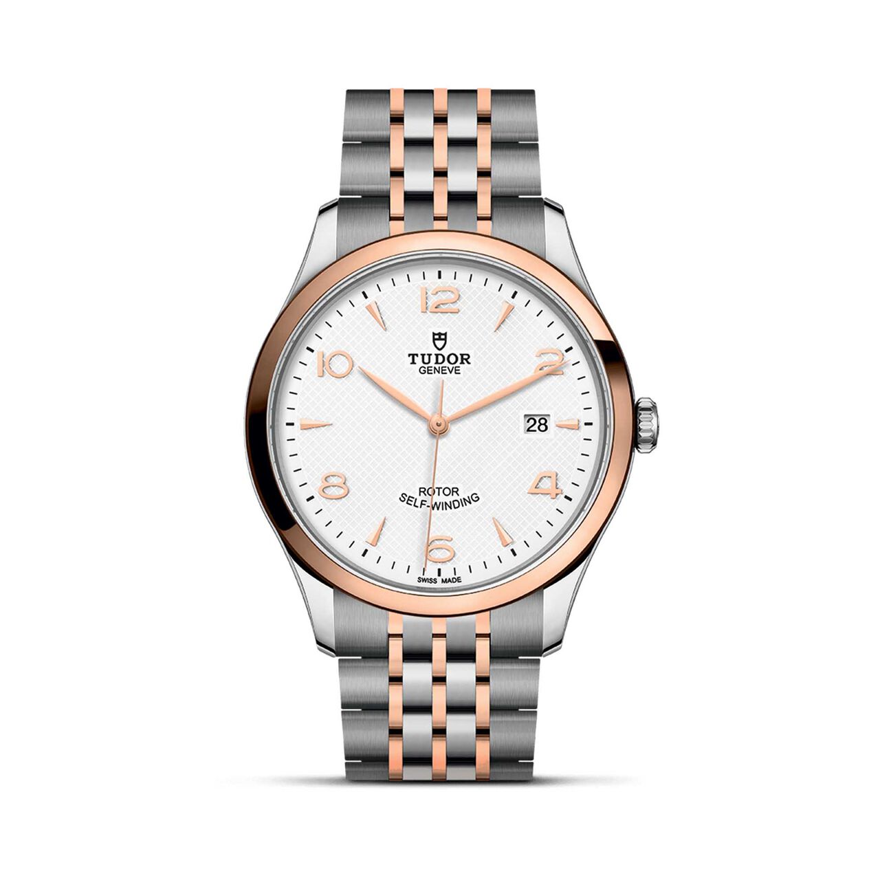 Tudor 1926 41Mm Steel Case Rose Gold Bezel White Dial Steel And Rose Gold Bracelet image number 0