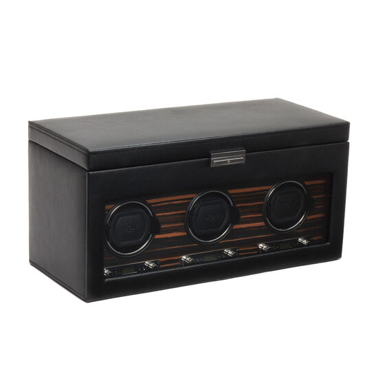 maison birks wolf roadster black triple winder with storage 457356 image number 2