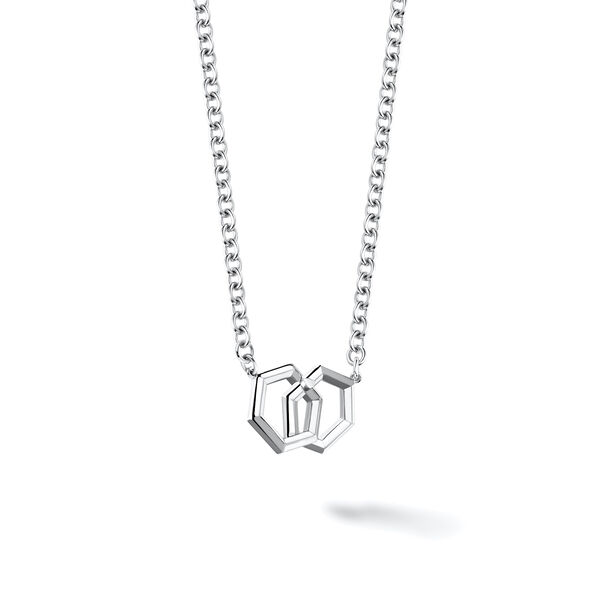 Silver Interlocking Pendant