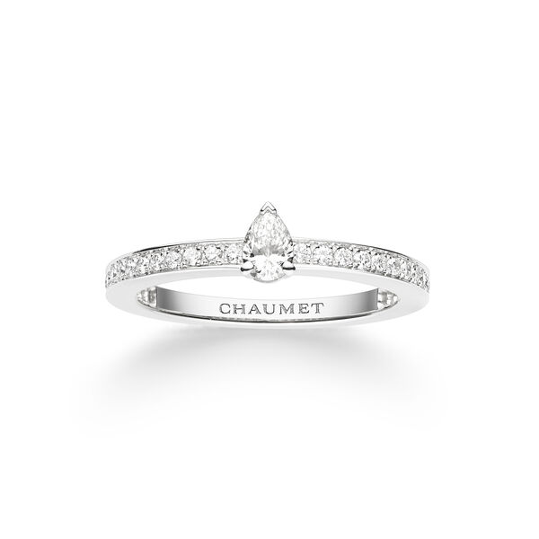 Joséphine Éclat d'Éternité Gold Diamond Pavé Ring, from .17 Carat