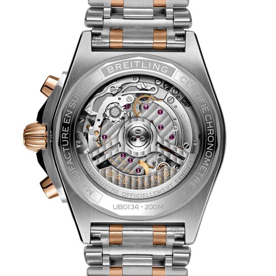 Breitling Chronomat B01 Automatic Chronograph 42 mm Stainless Steel and Red Gold image number 1