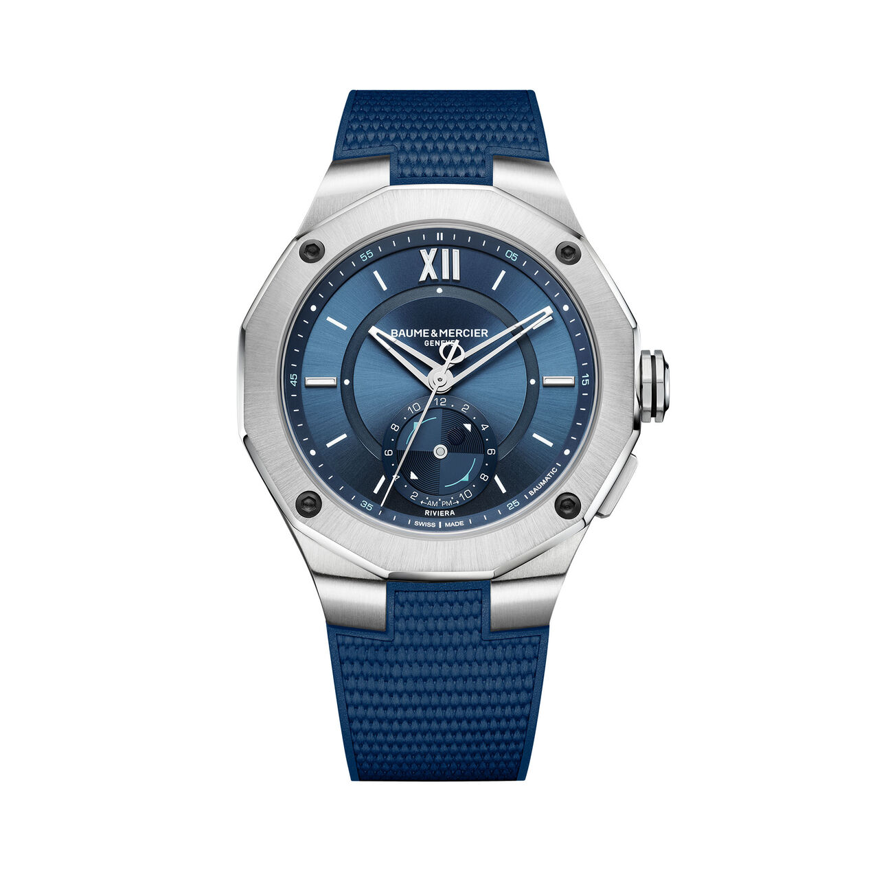 Baume & Mercier Riviera Tideograph Baumatic Automatic 43 mm Stainless Steel - Limited Edition image number 0