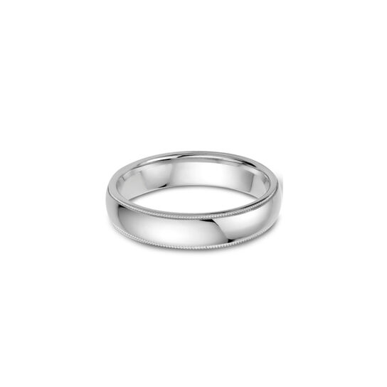 5 mm Milgrain Wedding Band image number 0