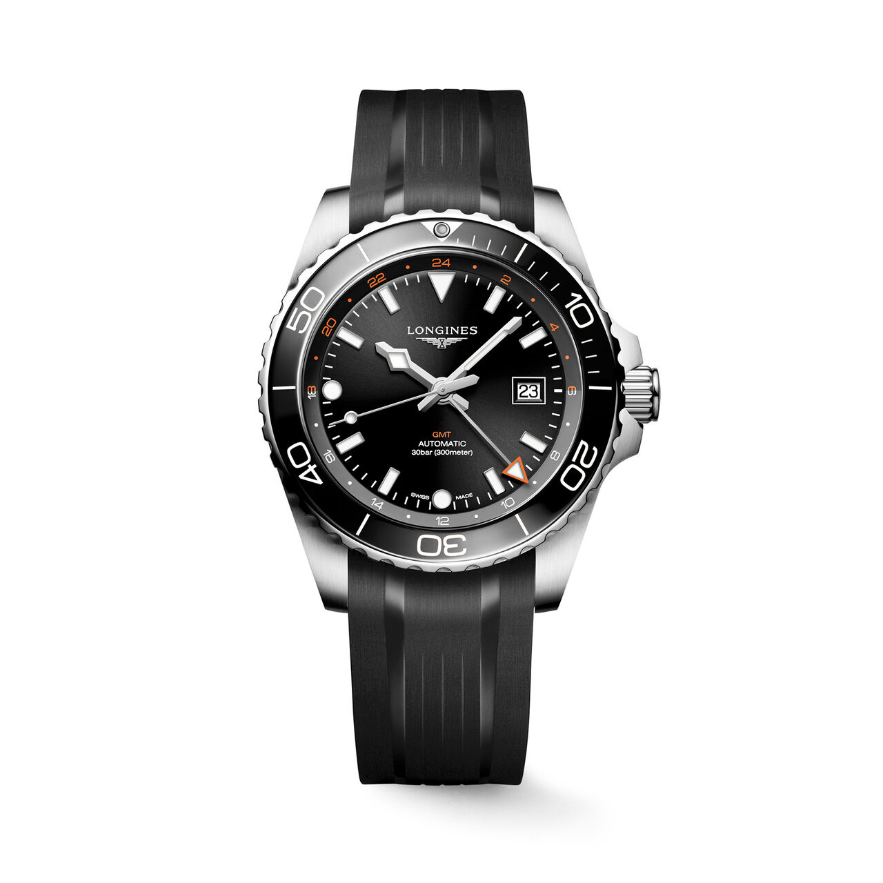Longines HydroConquest Automatic GMT 43 mm Stainless Steel L3.890.4.56.9 image number 0